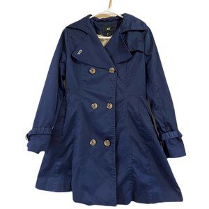 H&M Navy Trench Coat
